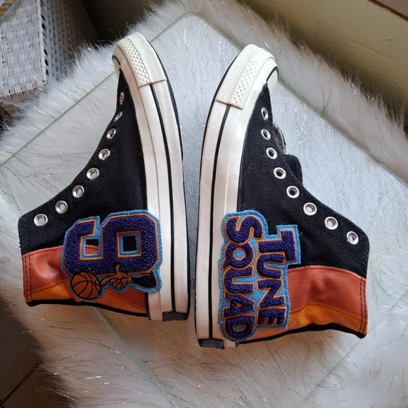 Converse x Space Jam Tune Squad All Star 70 Hi Sneakers Unisex Women 8.5 Men 6.5 - Picture 5 of 16
